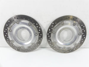 2002 Honda VTX1800 C Front Brake Rotor Disc Set 45120-MCH-003 45220-MCH-003