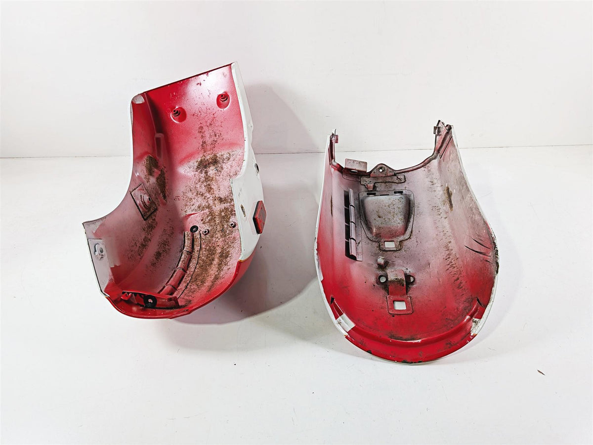 1997 Honda GL1500 CA Valkyrie Rear Fender Set & Chrome Struts 80110-MZ0-670-Mototech271