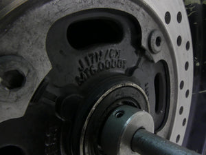 2015 Honda CBR1000 RR SC59 Straight Rear Wheel Rim 17x6 -Read  42650-MGP-305