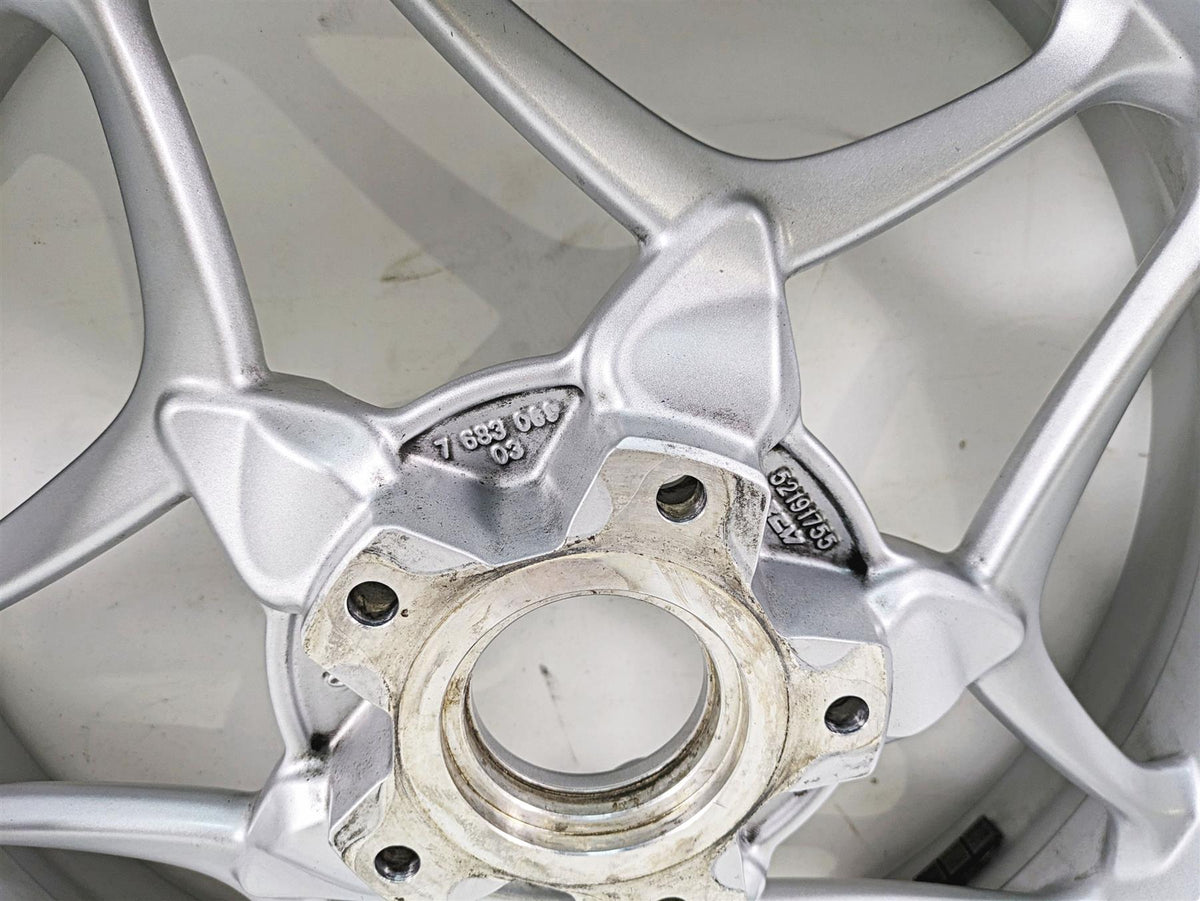 2007 BMW R1200RT K26 Straight 17x5.5 Rear Wheel Rim 36317683070 {{ shop.shopifyCountryName }} - Mototech271