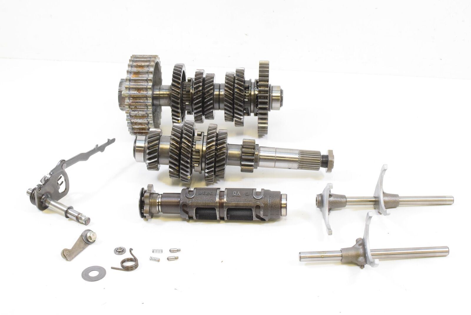 2015 Indian 111ci Roadmaster Transmisson Shift Drum Fork Gears Set 1333024 {{ shop.shopifyCountryName }} - Mototech271