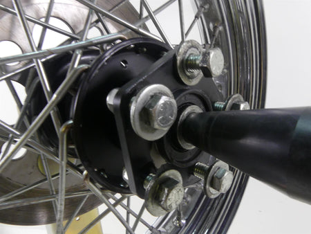 1993 Harley FXSTS Softail Springer Rear Chrome Spoke Wheel Rim 16x3 40975-86 {{ shop.shopifyCountryName }} - Mototech271