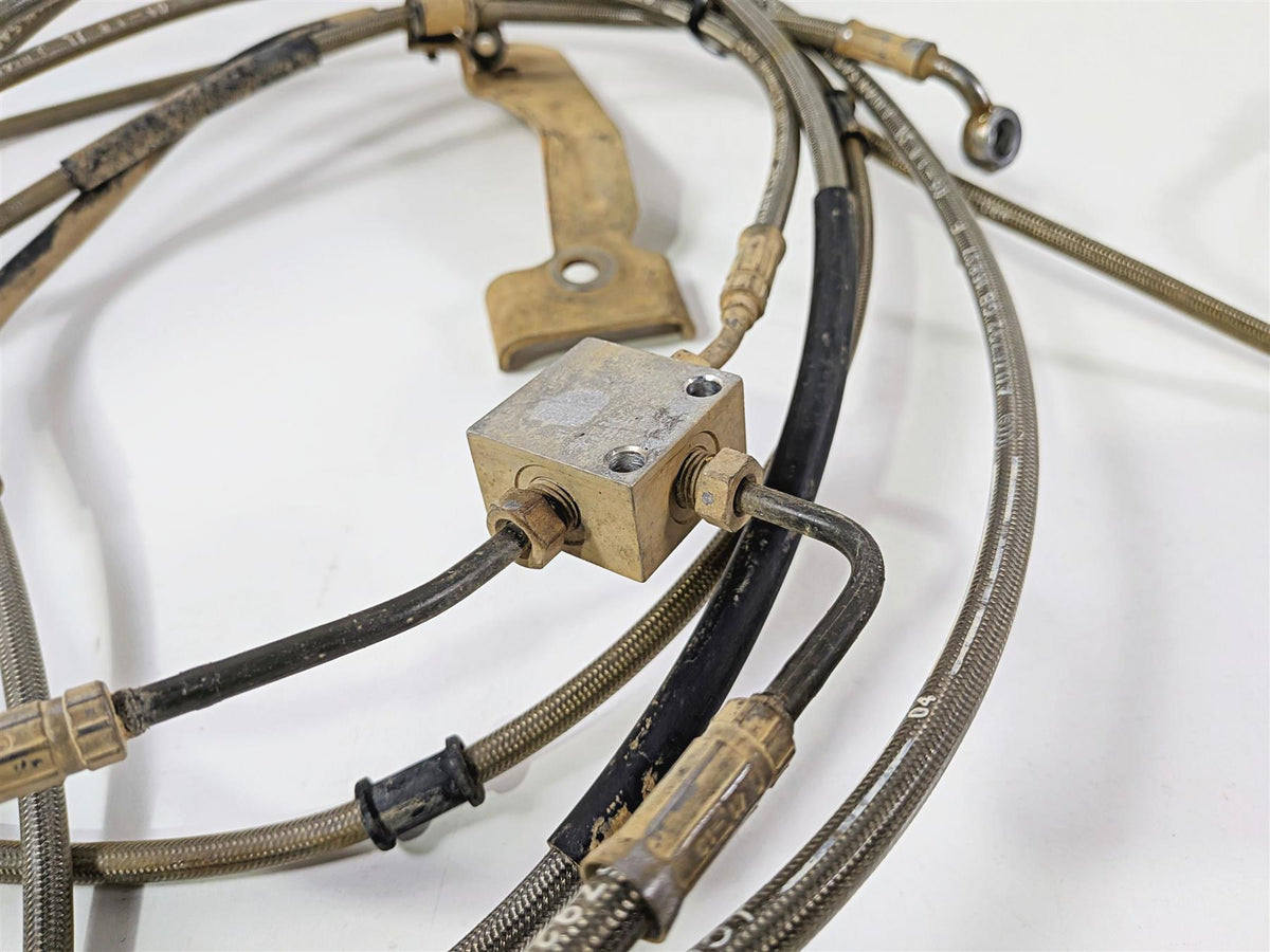 2019 Polaris RZR XP Turbo S Dynamics Front Rear Brake Line Set 1913310 1913311-Mototech271