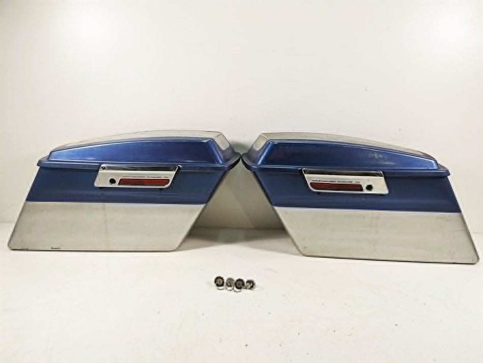 2005 Harley Touring FLHTCUI Electra Glide Saddlebag Saddle Bag Set 90753-93 {{ shop.shopifyCountryName }} - Mototech271