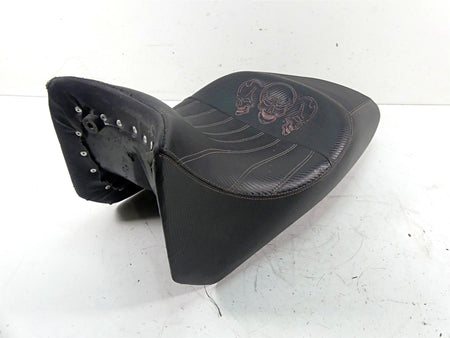 2013 Ducati Diavel Red Corbin Skull Seat Saddle D-DVL-11 {{ shop.shopifyCountryName }} - Mototech271