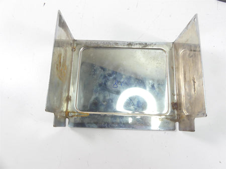 2005 Harley Dyna FXDLI Low Rider Battery Tray Holder Chrome Cover Lid 66375-97 {{ shop.shopifyCountryName }} - Mototech271