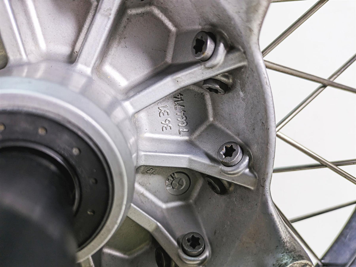 2007 BMW R1200GS K255 Adv 19x2.5 Front Wheel Spoke Rim 36317710866 36317696218 {{ shop.shopifyCountryName }} - Mototech271