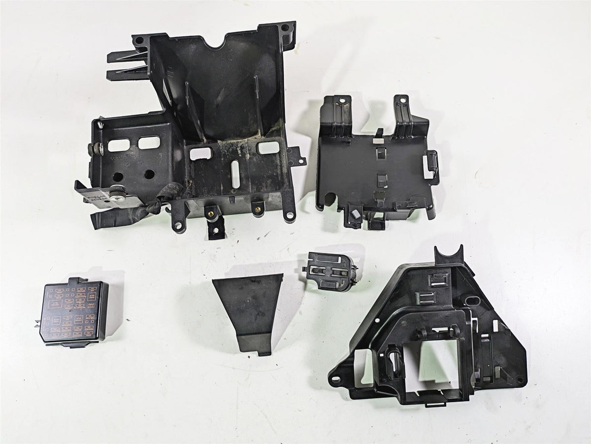 2011 Harley Touring FLHTCUSE CVO E-Glide Battery Tray & Electric Mounts 66281-09 {{ shop.shopifyCountryName }} - Mototech271