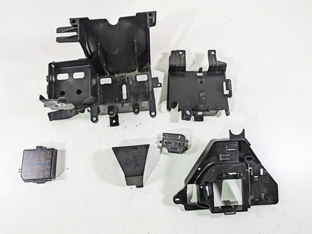 2011 Harley Touring FLHTCUSE CVO E-Glide Battery Tray & Electric Mounts 66281-09 {{ shop.shopifyCountryName }} - Mototech271