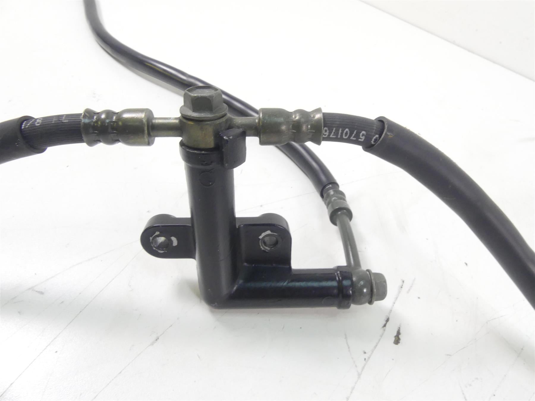 2001 Yamaha XV1600 Road Star Front Brake Caliper + Lines Set 4WM-2580U-00-00 {{ shop.shopifyCountryName }} - Mototech271