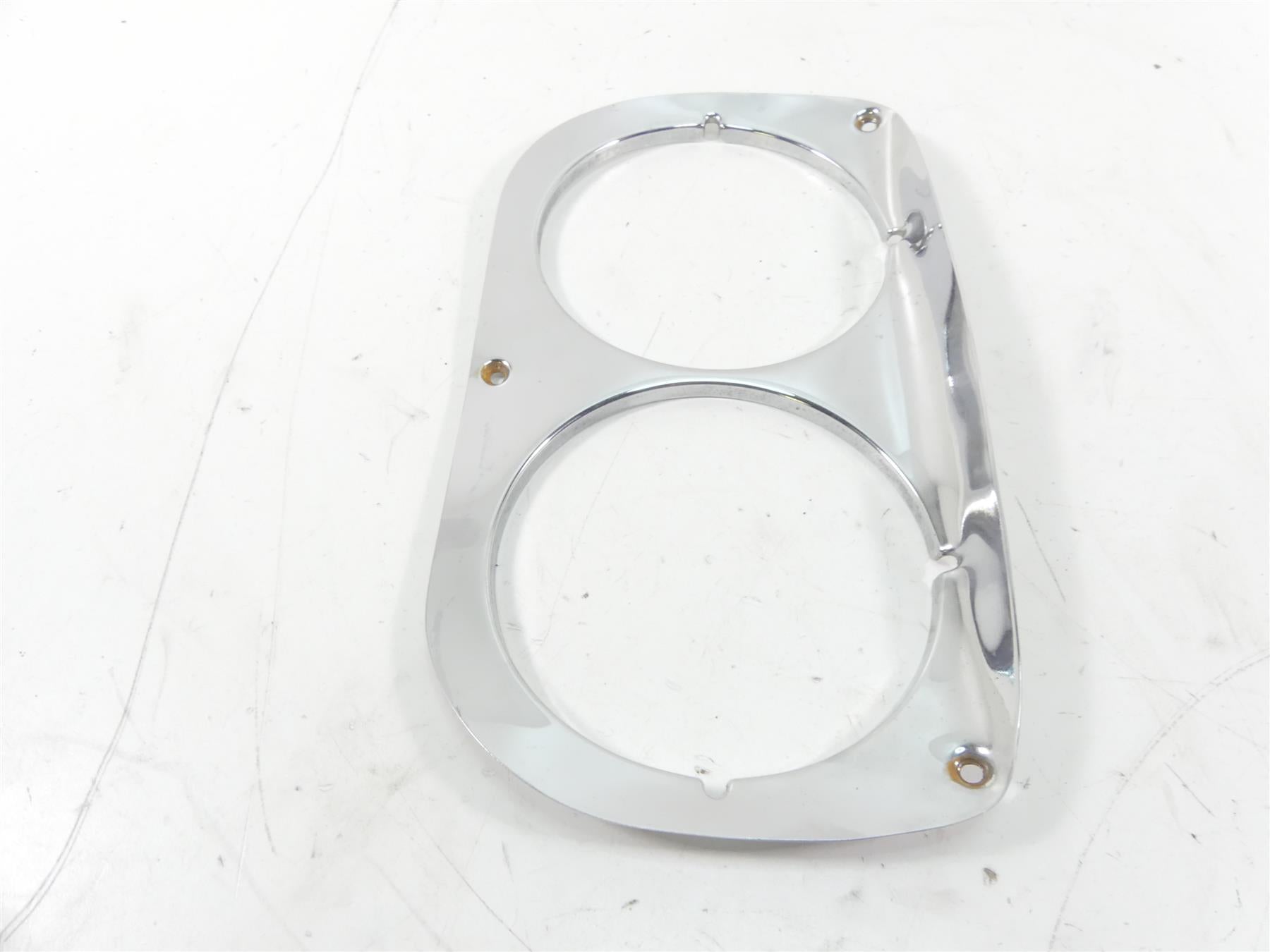 1989 Harley Touring FLTC Tour Glide Headlight Head Light Bezel Trim 58460-80 {{ shop.shopifyCountryName }} - Mototech271
