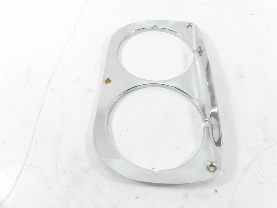 1989 Harley Touring FLTC Tour Glide Headlight Head Light Bezel Trim 58460-80 {{ shop.shopifyCountryName }} - Mototech271