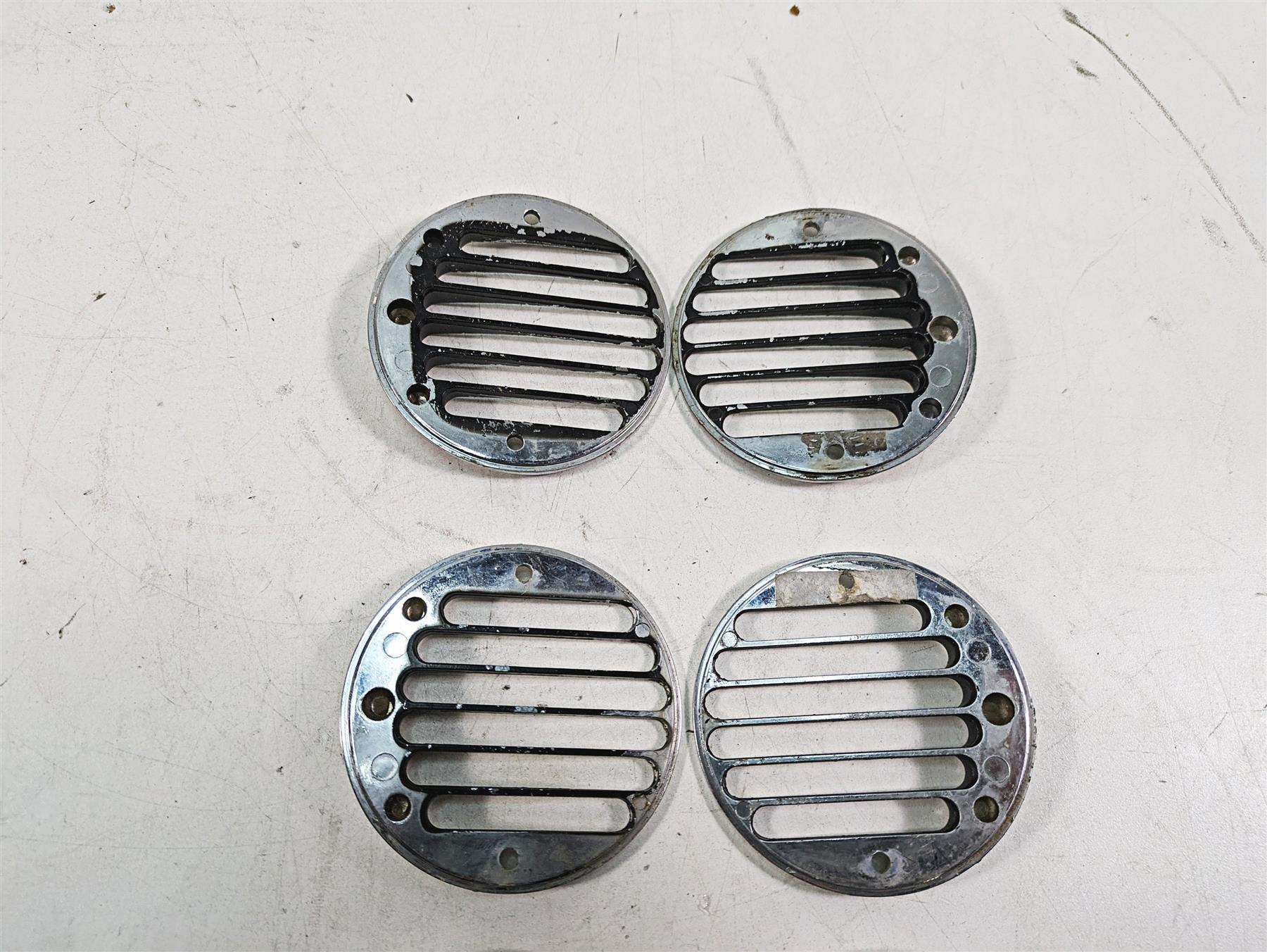 1999 Harley Touring FLHTC Electra Glide Front Rear Blinker Chrome Cover Set {{ shop.shopifyCountryName }} - Mototech271