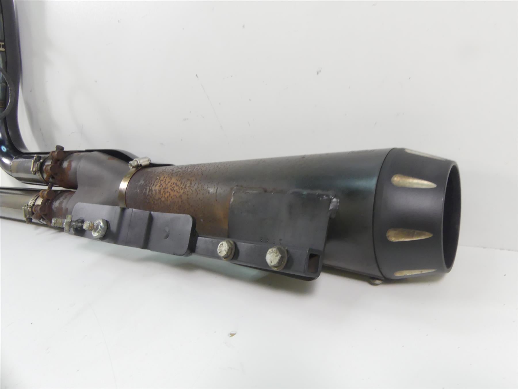 2017 Harley FXSE CVO Pro Street Breakout Bassani 2 into 1 Exhaust System 1S32RB {{ shop.shopifyCountryName }} - Mototech271