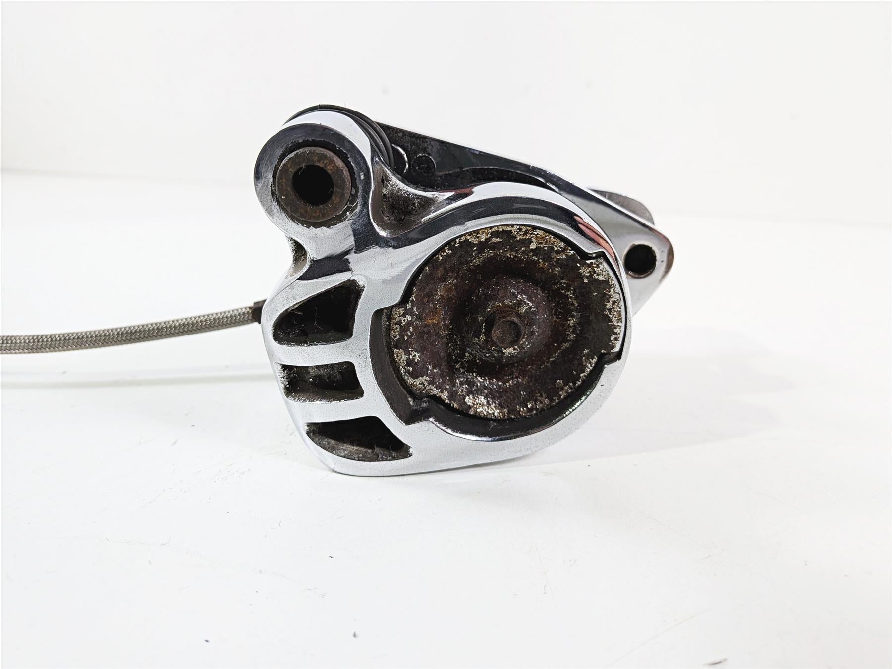 1996 Harley FLSTC Softail Heritage Front Brake Caliper Chrome READ 44046-84C {{ shop.shopifyCountryName }} - Mototech271