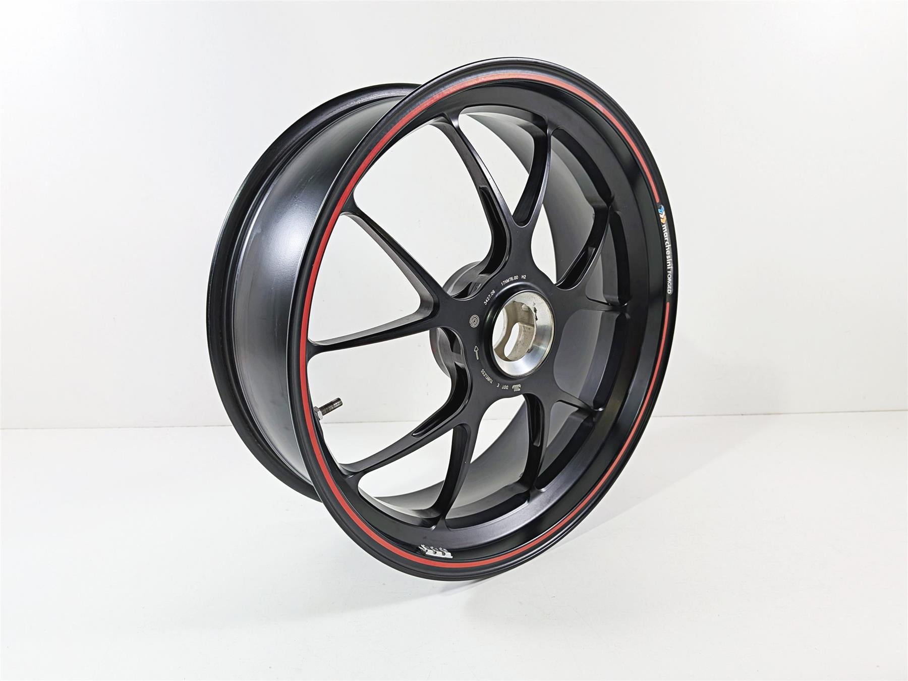 2011 Ducati Streetfighter 1098 S Rear Wheel Rim 17x6 Marchesini Forged 50221251A {{ shop.shopifyCountryName }} - Mototech271