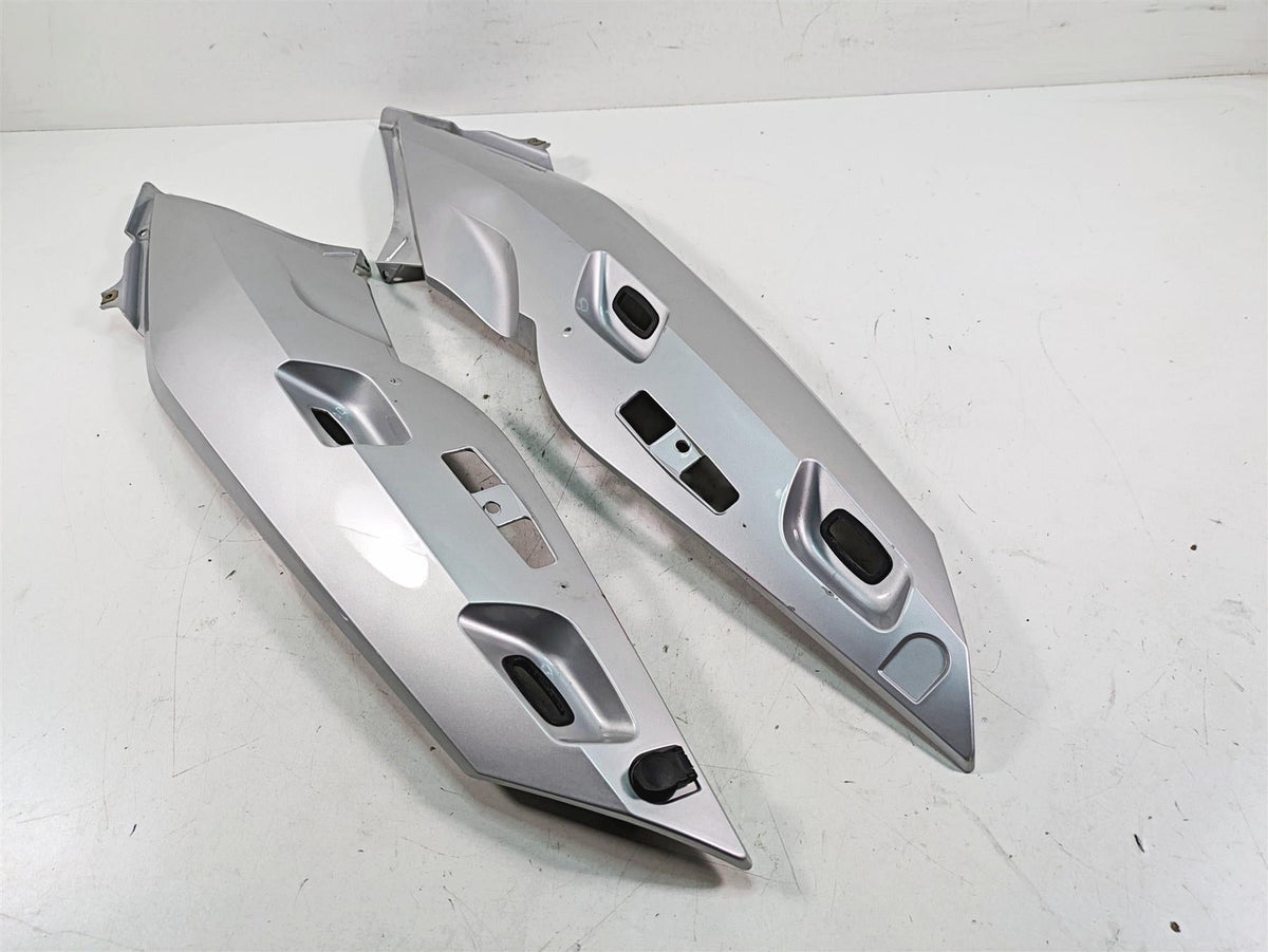 2007 BMW R1200RT K26 Tail Fairing Side Cover Set Titan Silver 46637681573 {{ shop.shopifyCountryName }} - Mototech271