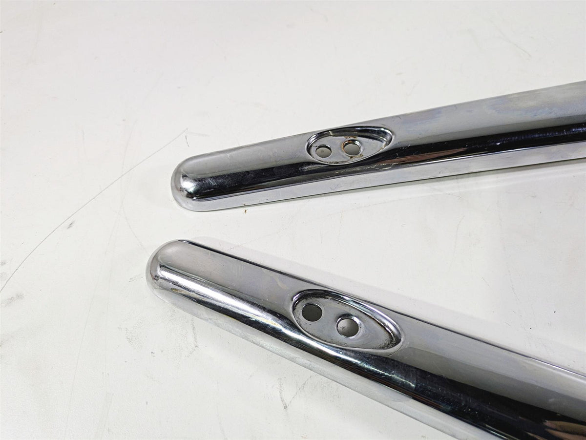 2003 Harley Softail FXSTDI Deuce 100th Rear Chrome Braces Struts Covers 60028-00 {{ shop.shopifyCountryName }} - Mototech271
