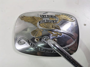 1999 Harley Touring FLHTCUI E-Glide Live to Ride Chrome Short Mirrors 91875-88A