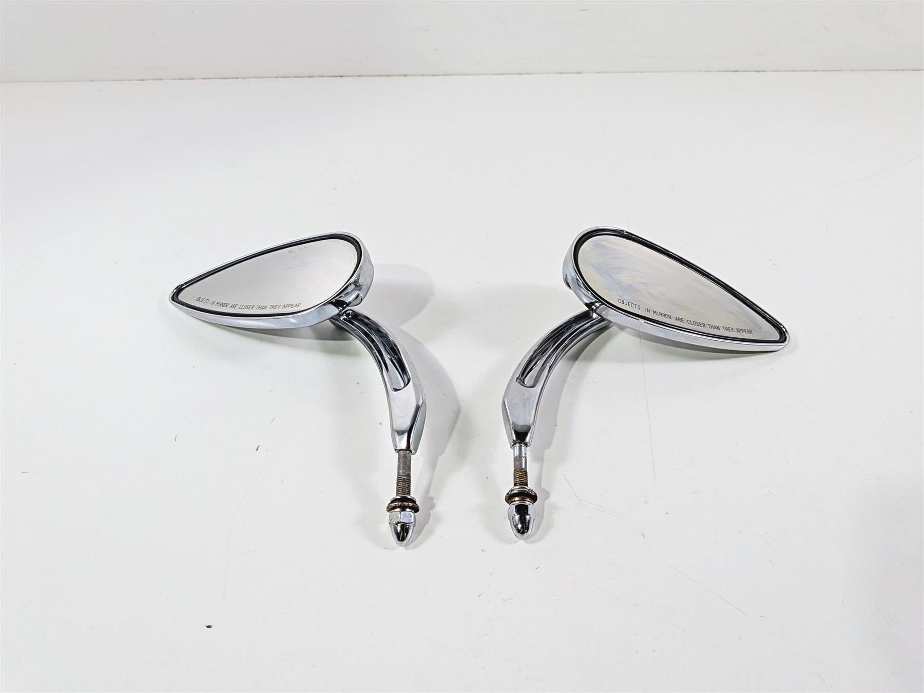 2014 Harley Touring FLHTK Electra Glide Willie G Teardrop Chrome Mirror 56000394-Mototech271