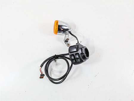 2012 Harley Softail FLSTF Fat Boy Left Hand Control Switch + Blinker 72943-12A {{ shop.shopifyCountryName }} - Mototech271