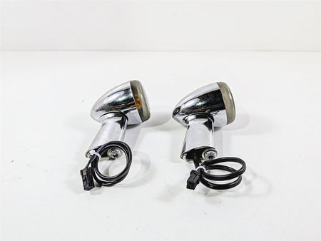2005 Harley Softail FLSTFSE CVO Fat Boy Rear Blinker Turn Signal Set 69196-03-Mototech271