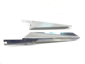 2003 Harley Touring FLHTCI E-Glide 100TH Chrome Fork Wind Deflectors 28-111 | Mototech271