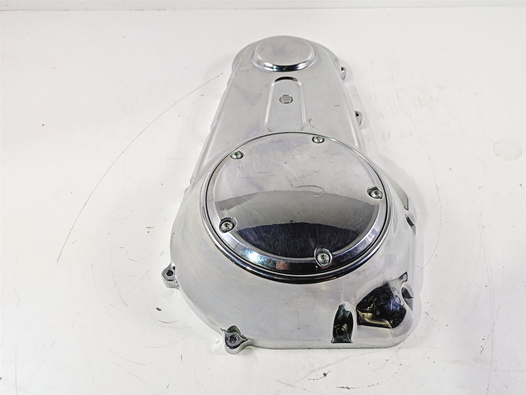2011 Harley FXDC Dyna Super Glide Outer Primary Drive Clutch Cover 60761-06 {{ shop.shopifyCountryName }} - Mototech271