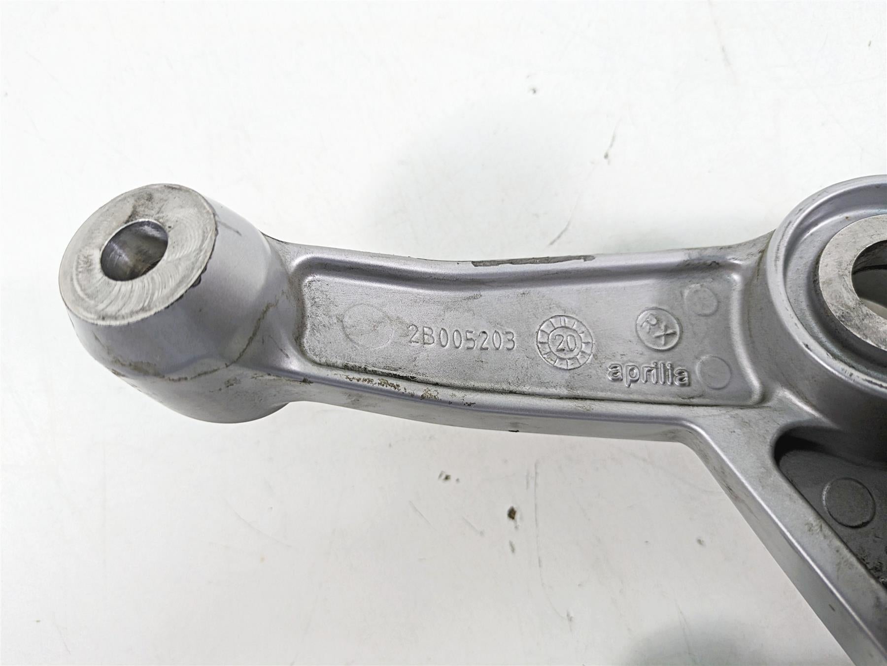 2021 Aprilia RS660 Left Rider Footpeg & Brake Pedal 2B005202 {{ shop.shopifyCountryName }} - Mototech271