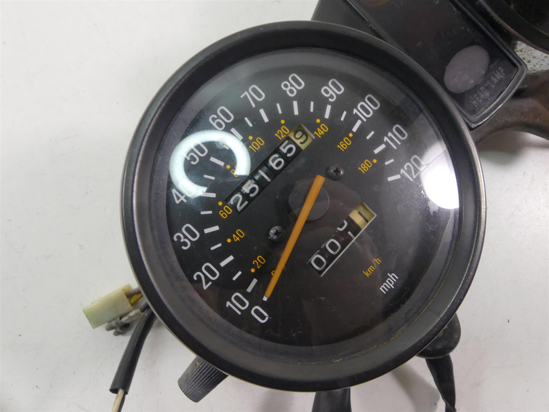1978 Yamaha XS650 SE Special Speedometer Tachometer Gauge 25K 2J2-83570-A0-00 {{ shop.shopifyCountryName }} - Mototech271