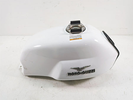 2013 Moto Guzzi V7 750 Stone White Fuel Gas Petrol Tank 887944 {{ shop.shopifyCountryName }} - Mototech271