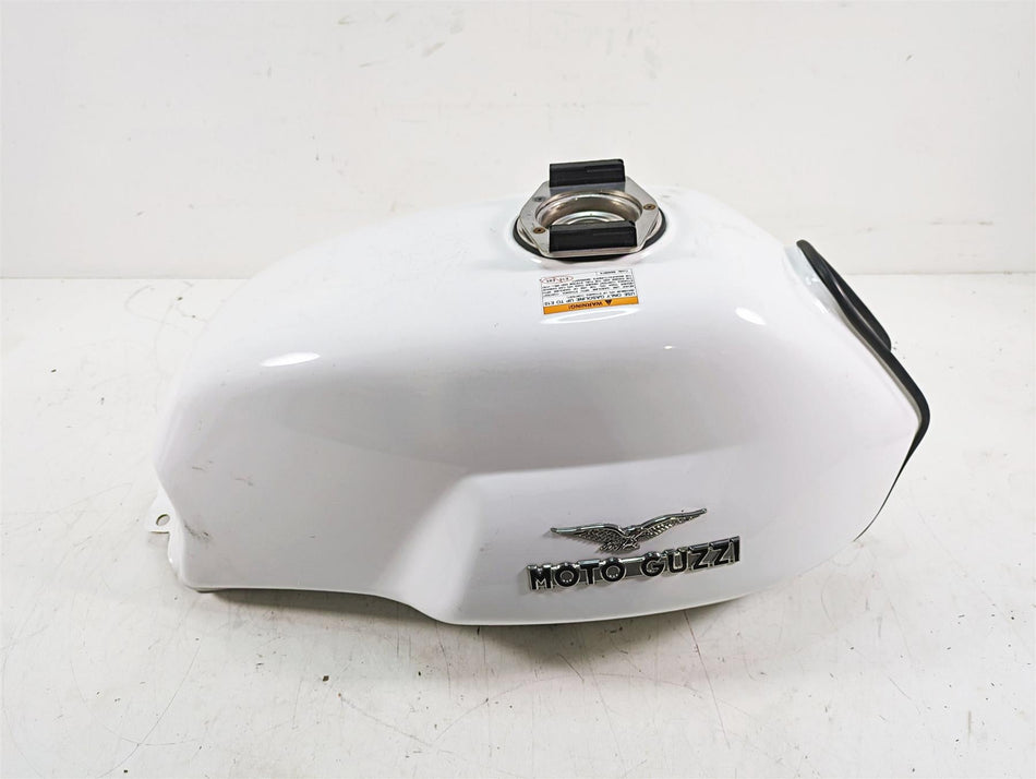 2013 Moto Guzzi V7 750 Stone White Fuel Gas Petrol Tank 887944 {{ shop.shopifyCountryName }} - Mototech271