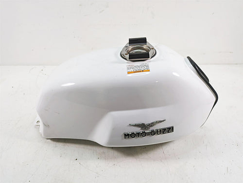 2013  Moto Guzzi V7 750 Stone White Fuel Gas Petrol Tank 887944 | Mototech271