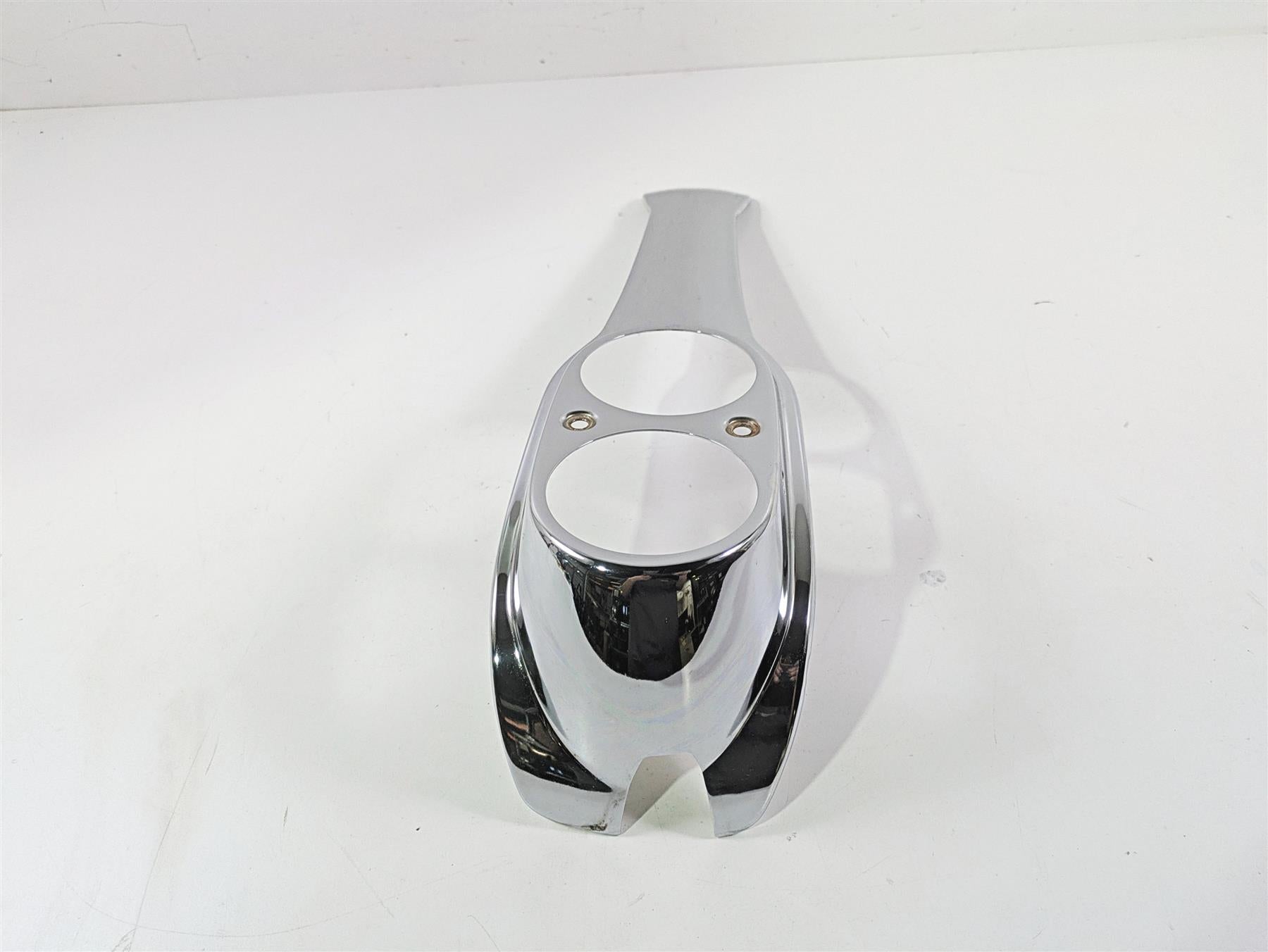2008 Harley FXDL Dyna Low Rider 105TH Chrome Tank Console Gauge Cover 61695-05 {{ shop.shopifyCountryName }} - Mototech271