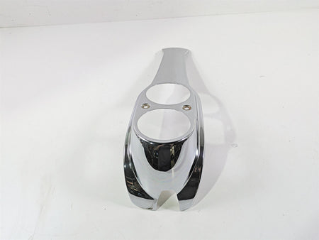 2008 Harley FXDL Dyna Low Rider 105TH Chrome Tank Console Gauge Cover 61695-05 {{ shop.shopifyCountryName }} - Mototech271
