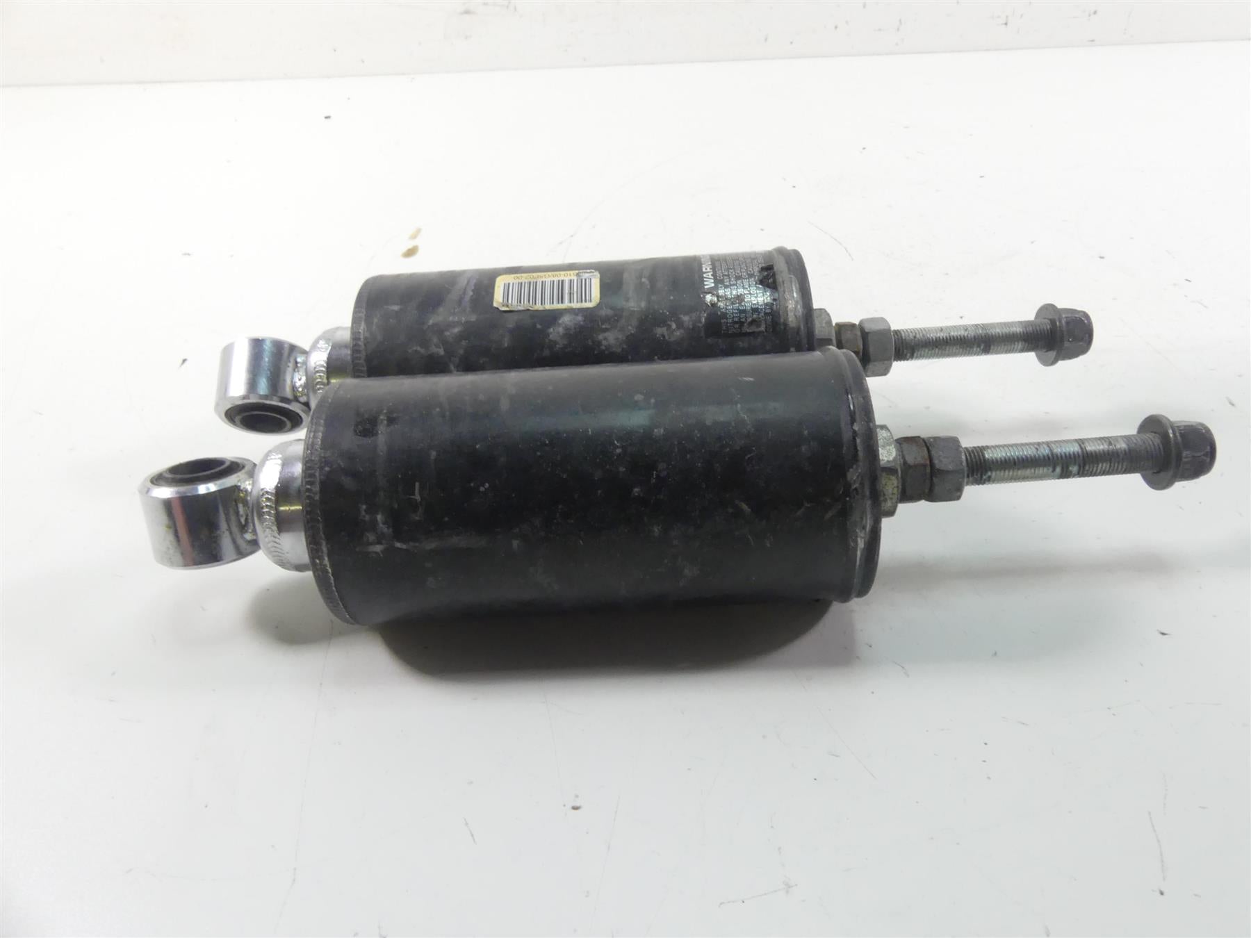 2008 Harley FXCWC Softail Rocker C Rear Shocks Damper Set 54510-08 G5E02-00
