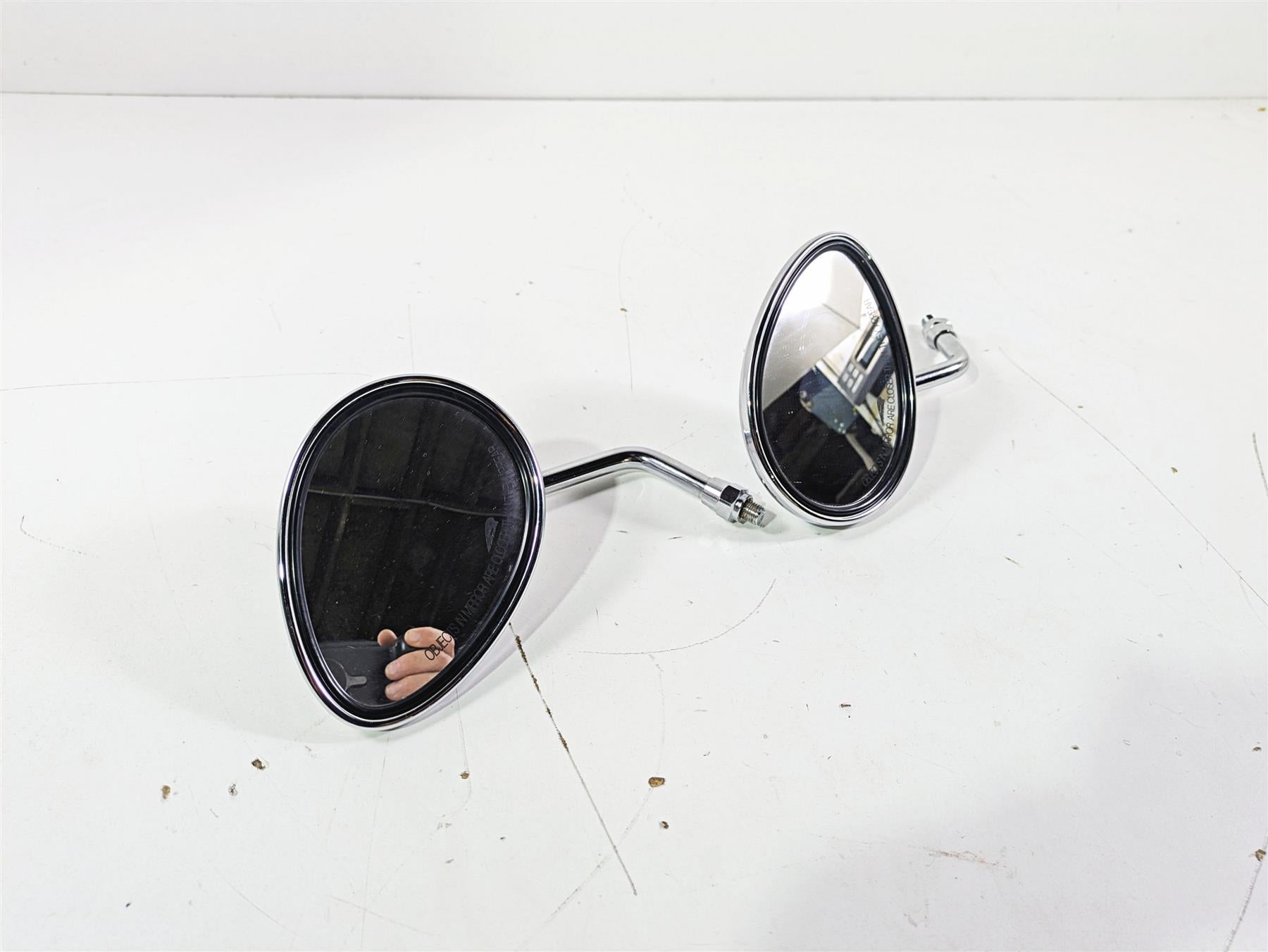 2019 Indian Chieftain Limited Chrome Rear View Mirror Set  2635787 2635788 | Mototech271