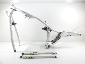 2007 Victory Vegas Jackpot Main White Frame Chassis & Lower Tube With Arkansas Salvage Title1015508 | Mototech271