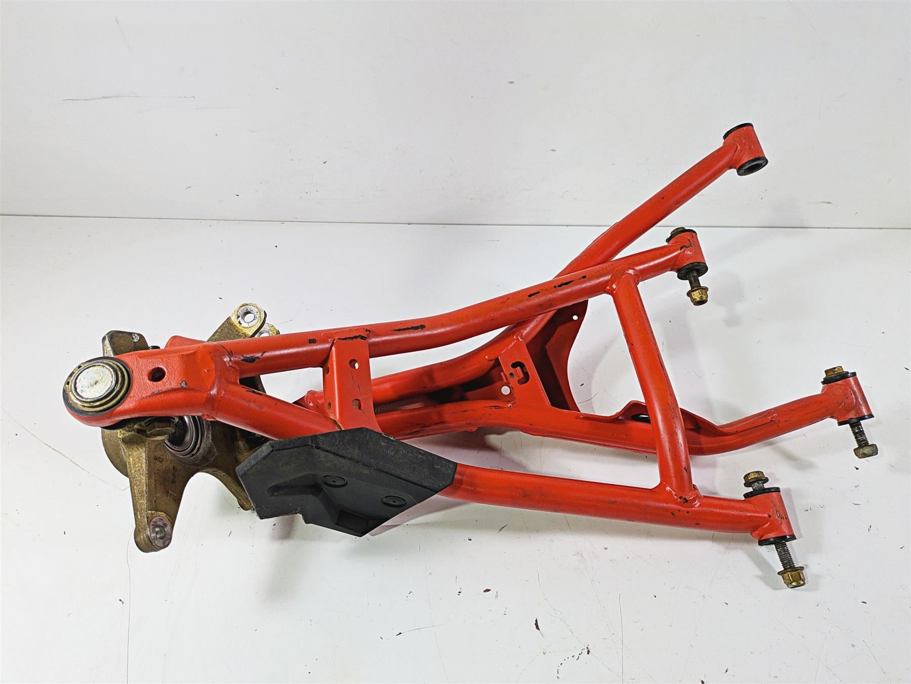 2022 Can-Am Defender XMR HD10 Front Left Control Arm Knee Magma Red 706204747 {{ shop.shopifyCountryName }} - Mototech271