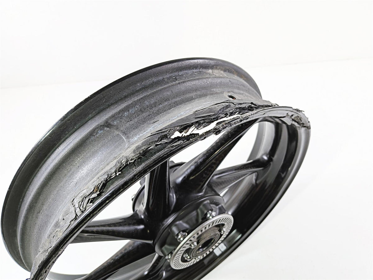 2022 BMW S1000RR K67 Carbon Fiber Front Wheel Rim 17x3.5 - Damaged 36317108158-Mototech271