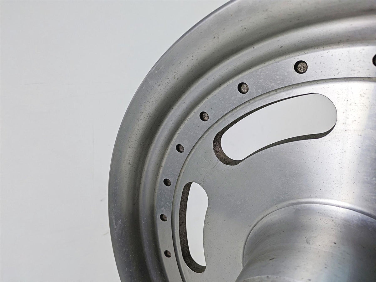 2009 Harley FXDF Dyna Fat Bob Straight 16x3 Slotted Front Wheel Rim 43300172 {{ shop.shopifyCountryName }} - Mototech271