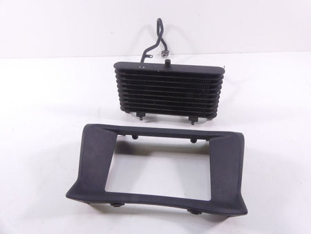 2008 BMW R1200R K27 Oil Cooler Radiator + Cover Fairing & Lines Set 17217683630 {{ shop.shopifyCountryName }} - Mototech271