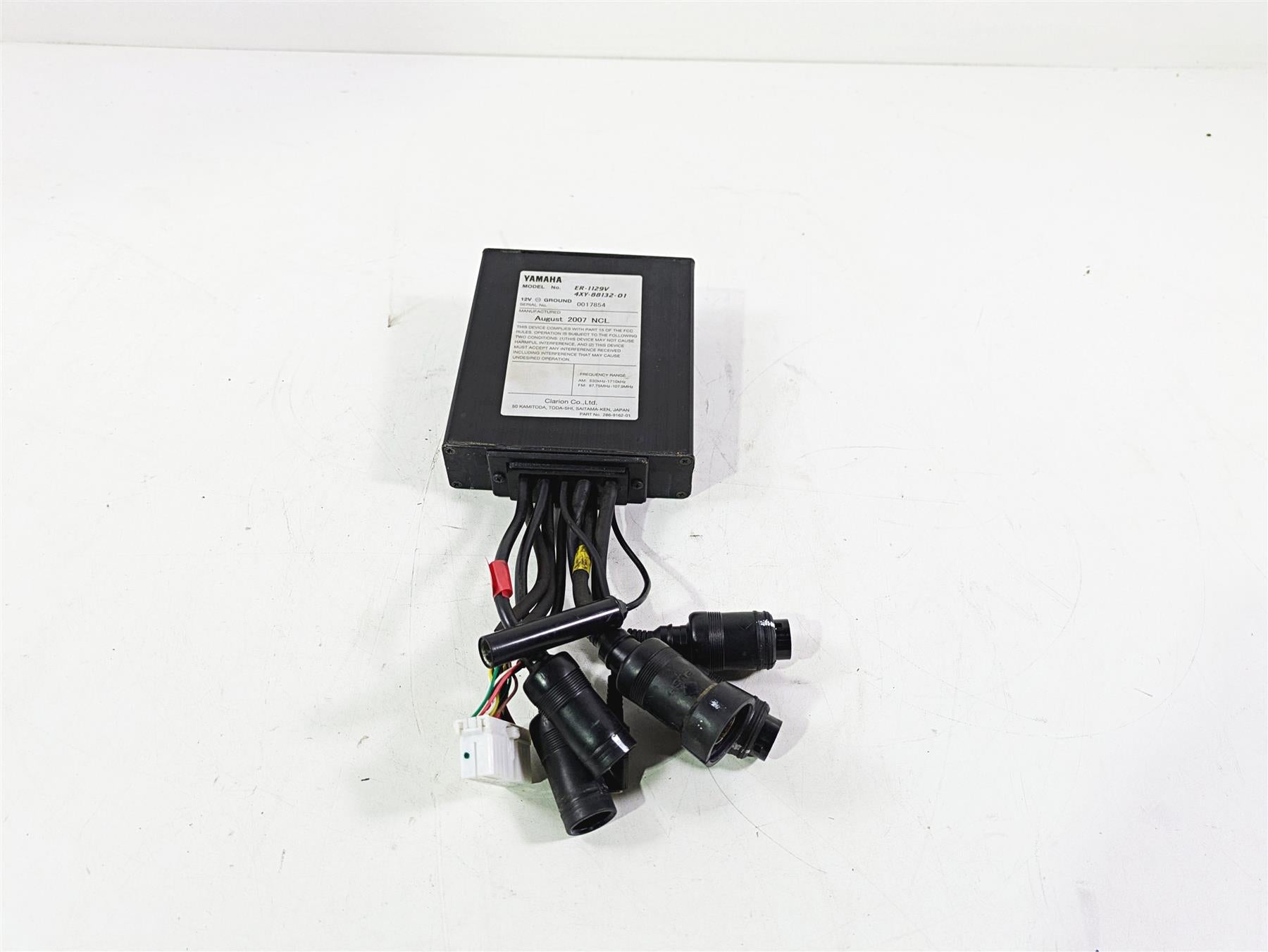 2008 Yamaha XVZ1300 Royal Star Amp Amplifier Module 4XY-88132-01 {{ shop.shopifyCountryName }} - Mototech271