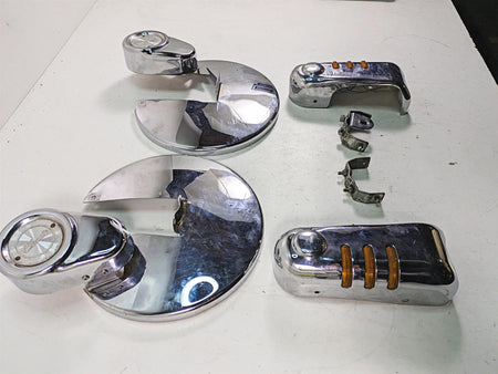 1999 Harley Touring FLHTC Electra Glide Front Disc Brake Chrome Cover 43149-95 {{ shop.shopifyCountryName }} - Mototech271