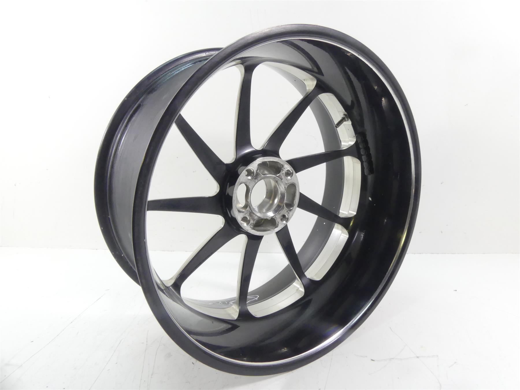 2015 Ducati Diavel Carbon Red Straight Rear Wheel Rim 17x8 - Read 50221351B {{ shop.shopifyCountryName }} - Mototech271