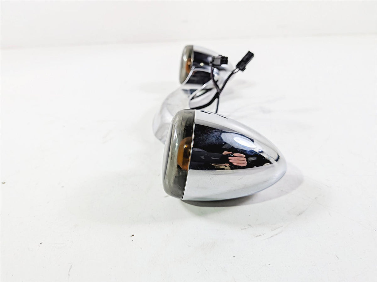 2015 Harley Touring FLTRUSE CVO Road Glide Rear Chrome Blinker Bar 68629-05-Mototech271