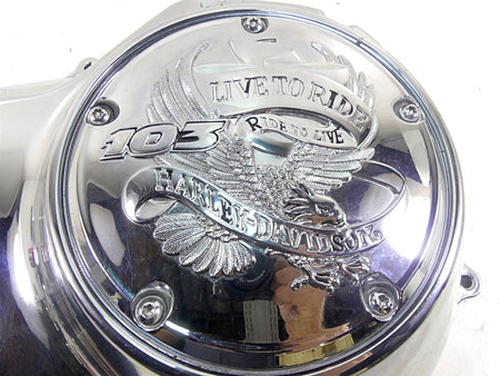 2015 Harley Touring FLHXS Street Glide Outer Primary Drive Clutch Cover 60685-07 {{ shop.shopifyCountryName }} - Mototech271