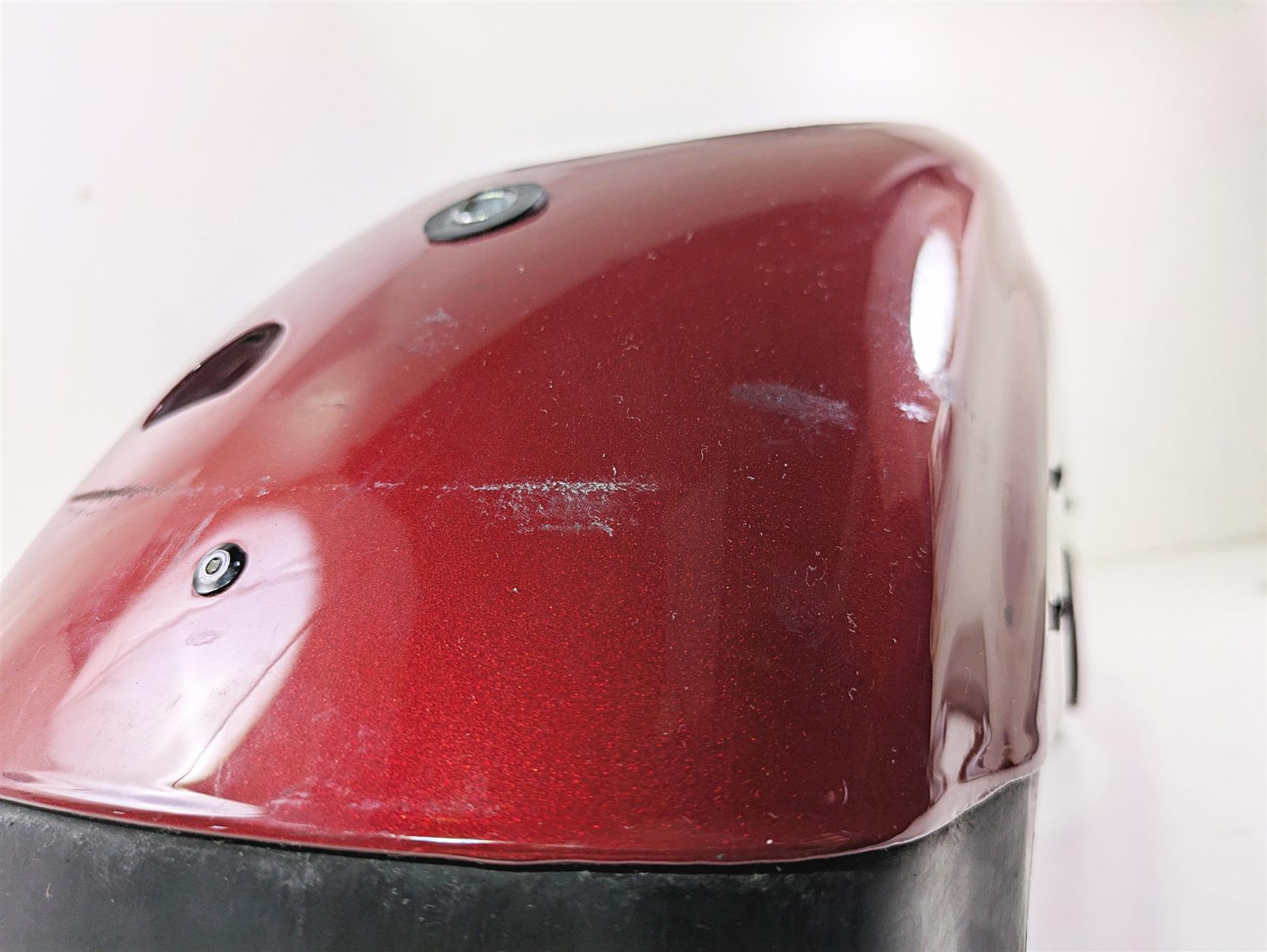 2007 Harley Sportster XL1200 C Rear Fender Fire Red Pearl Silver Stripe 59847-10 {{ shop.shopifyCountryName }} - Mototech271