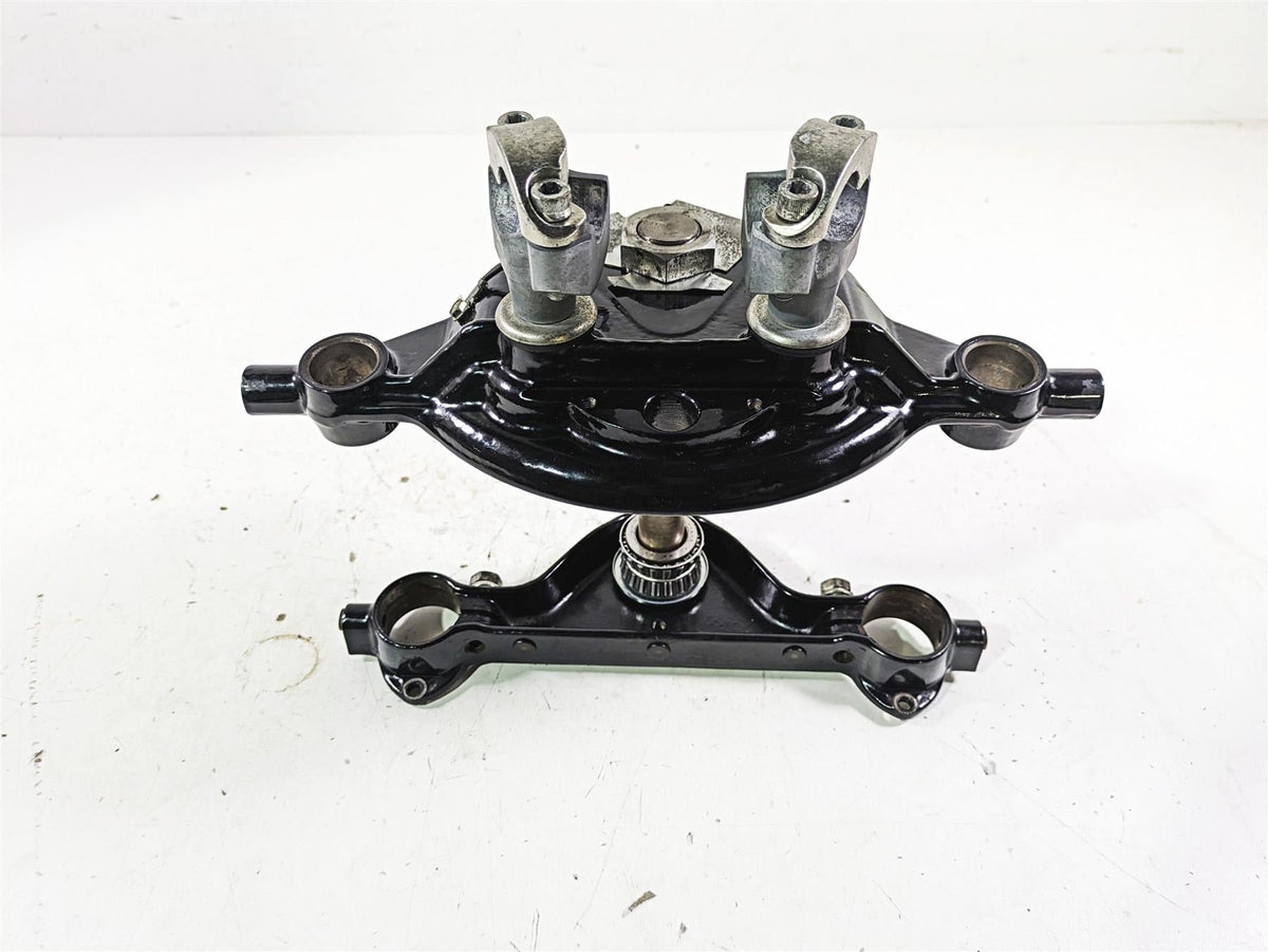 2003 Harley Touring FLHTCUI 100TH E-Glide Upper Lower Triple Tree Set 45446-87A {{ shop.shopifyCountryName }} - Mototech271