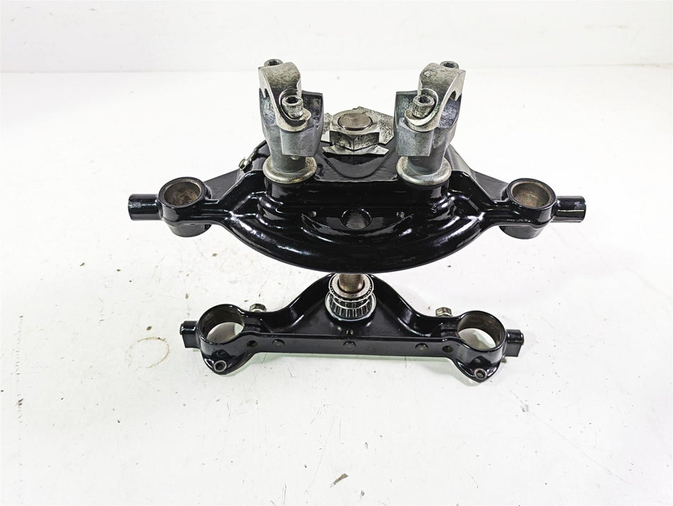 2003 Harley Touring FLHTCUI 100TH E-Glide Upper Lower Triple Tree Set 45446-87A {{ shop.shopifyCountryName }} - Mototech271
